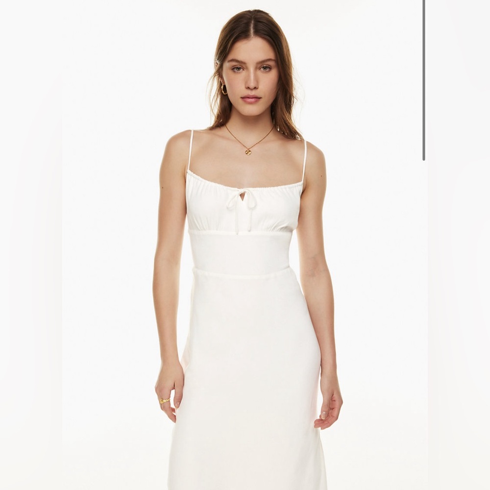 Aritizia wilfred bellow maxi slip dress